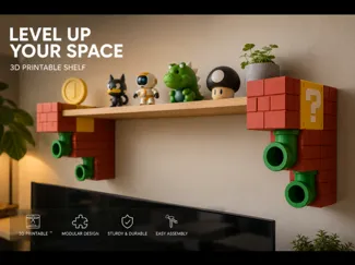 Super Mario Shelf