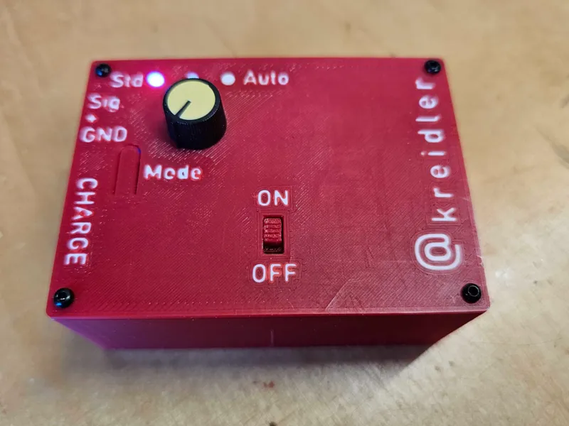 Servo Tester - 18650 battery - Voltage adjustable