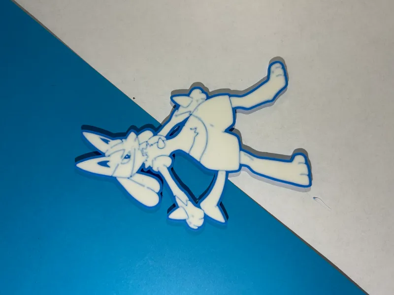 lucario keychain