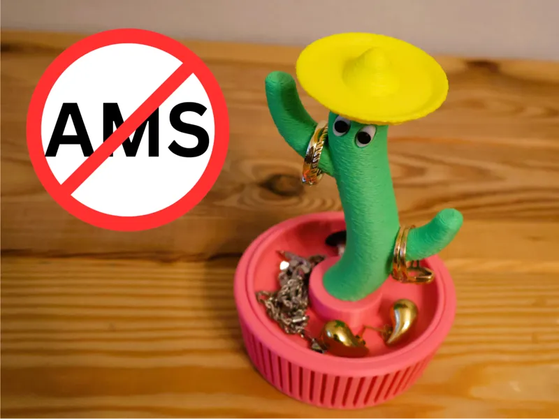 Señor Cactus Jewelry Stand