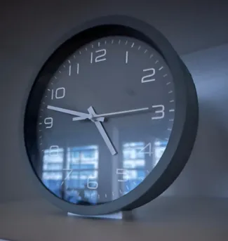 Stand for a wall clock