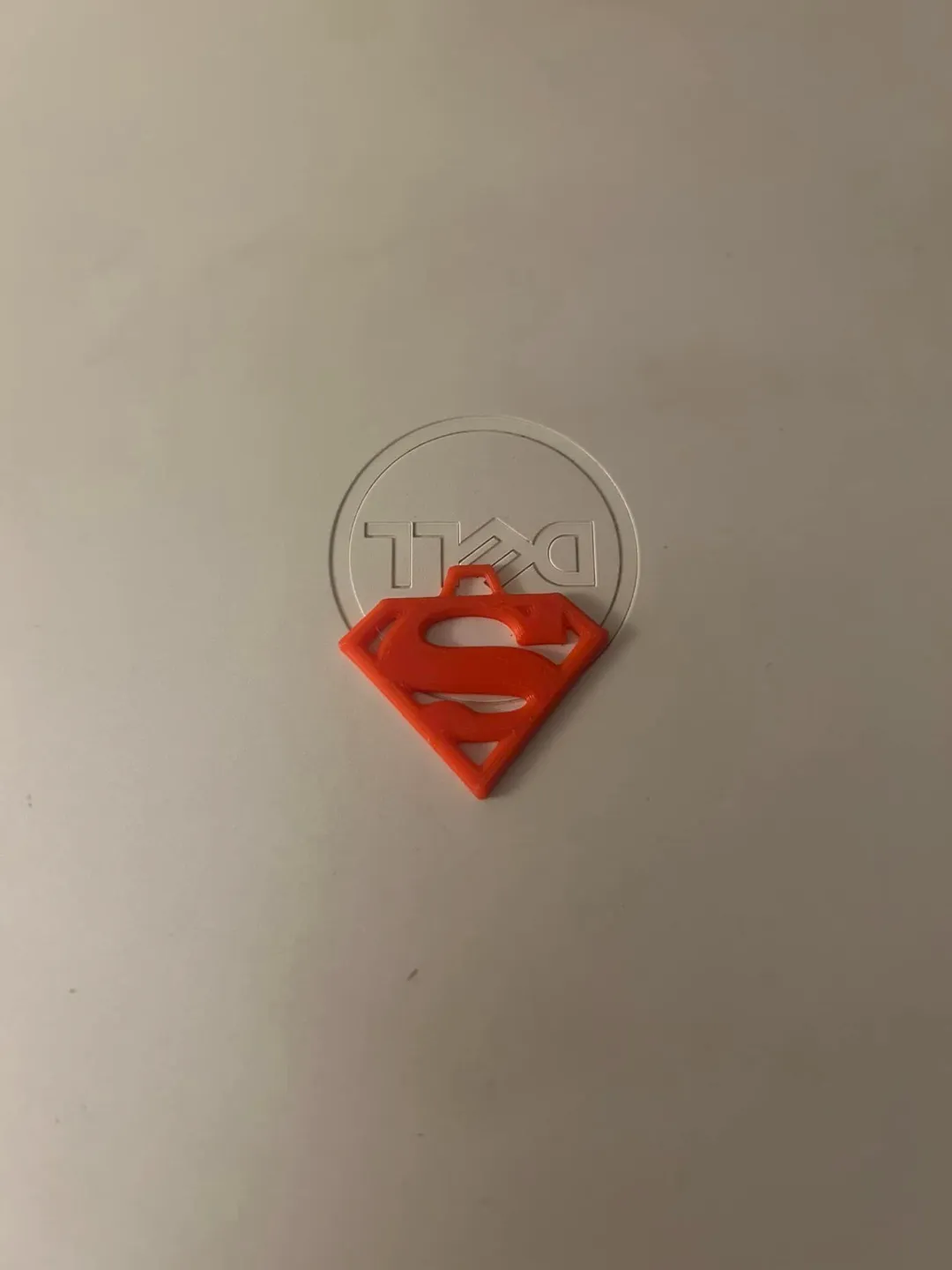 Superman Keychain ,Earring or Pendant. view 2