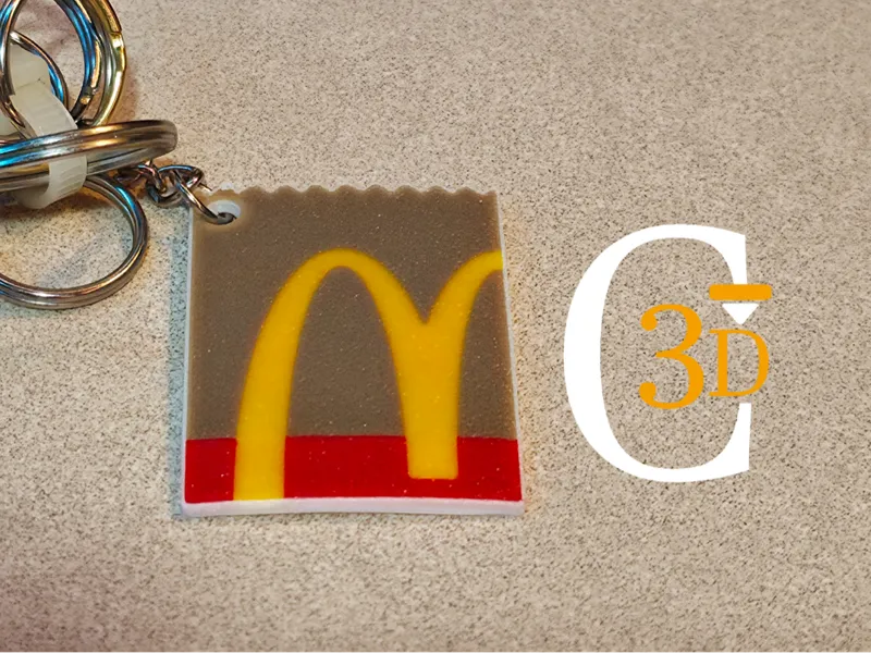 Llavero Bolsa C McDonald's - McD
