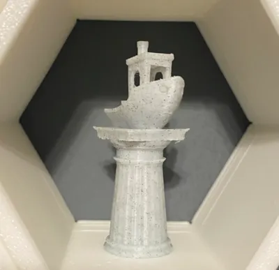 Marble Column Benchy