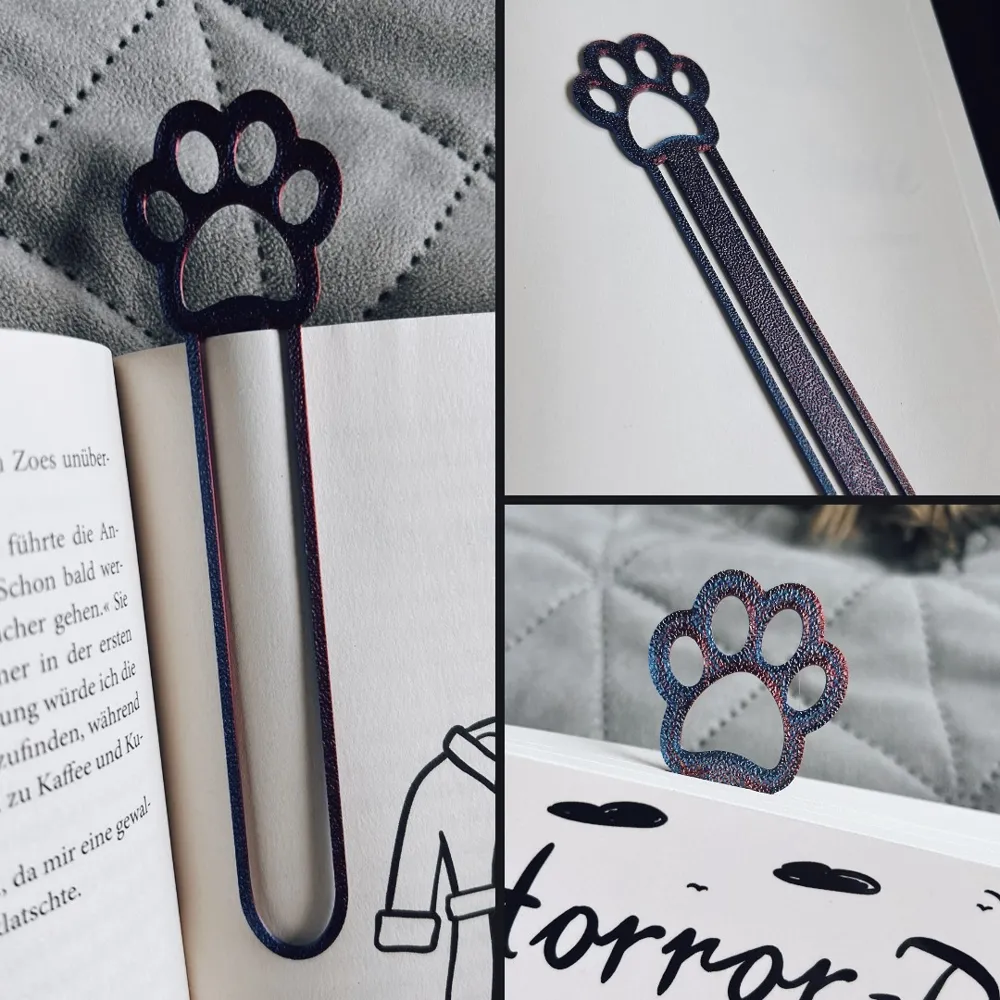 Bookmark Paw - Free 3D Print Model - MakerWorld