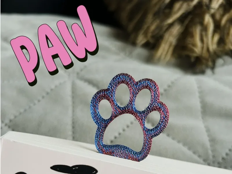 Lesezeichen Paw 