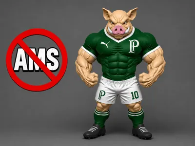 Palmeiras multi-part mascot