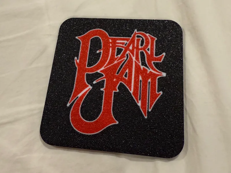 Pearl Jam Logo Coaster