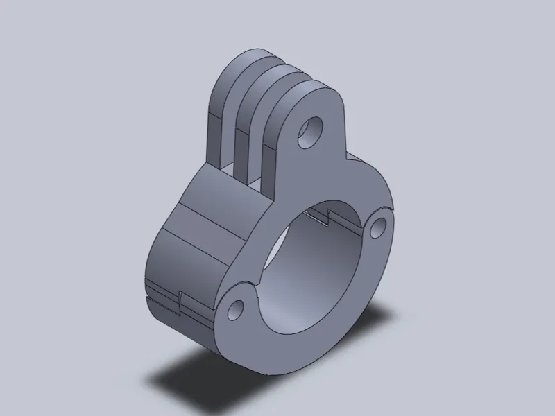 Anilla 22mm para GoPro/cámaras de acción
