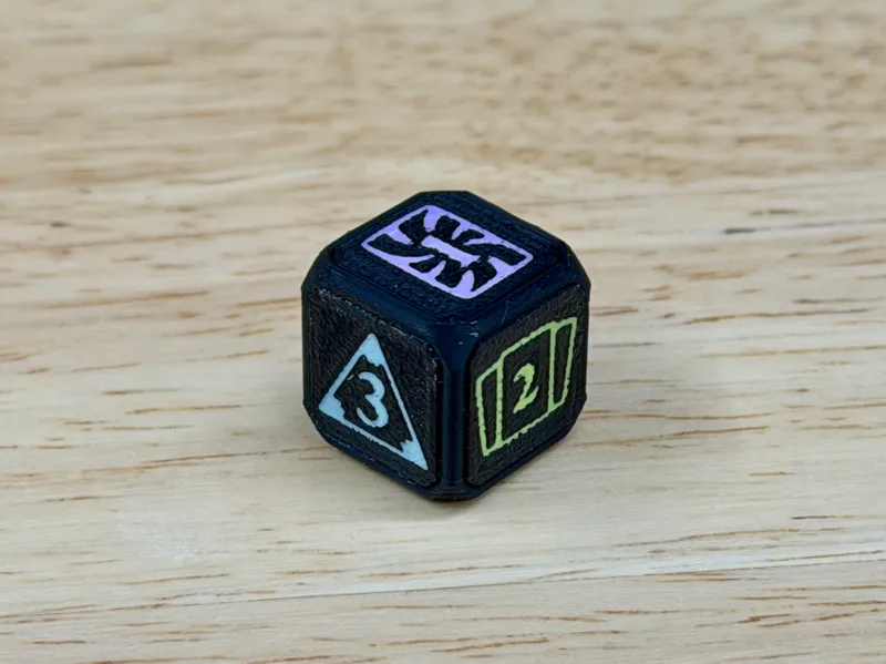 Ascension Delirium Die - base and faces