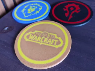 World of Warcraft Coasters – Sous-verres WoW