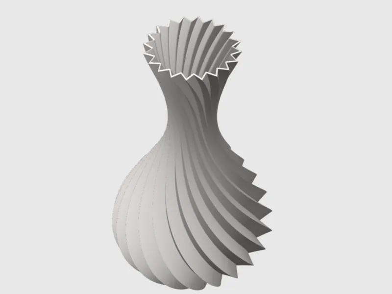 Spiral vase