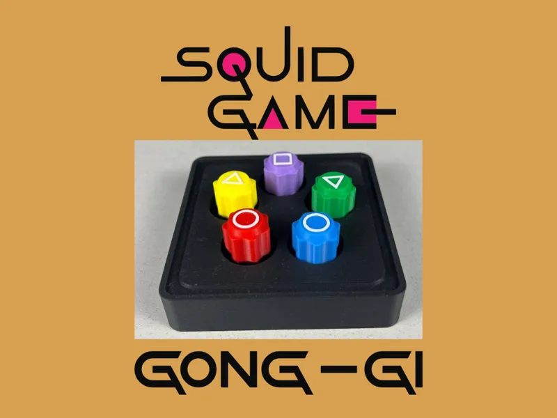 3D-Printed Gong-Gi Set from Squid Game Season 2