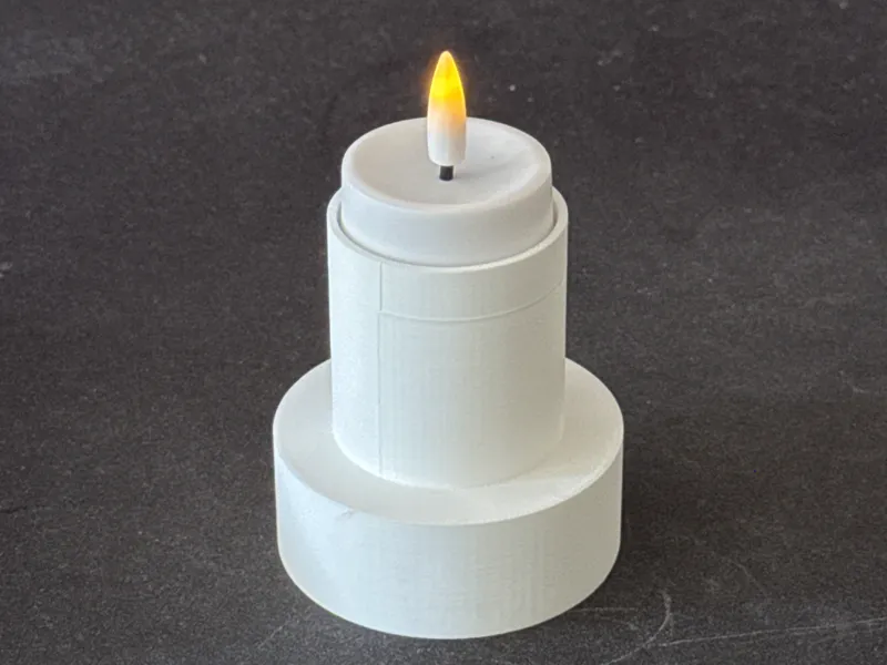 LED tea light adapter for Lumea