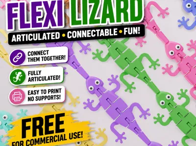 Flexi lizard