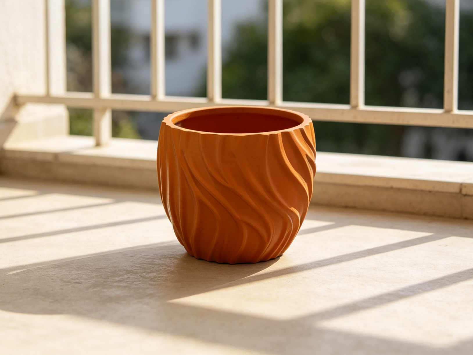 Miniatura 1 do modelo 3D 圆形小花盆二(Small round flowerpot 2)