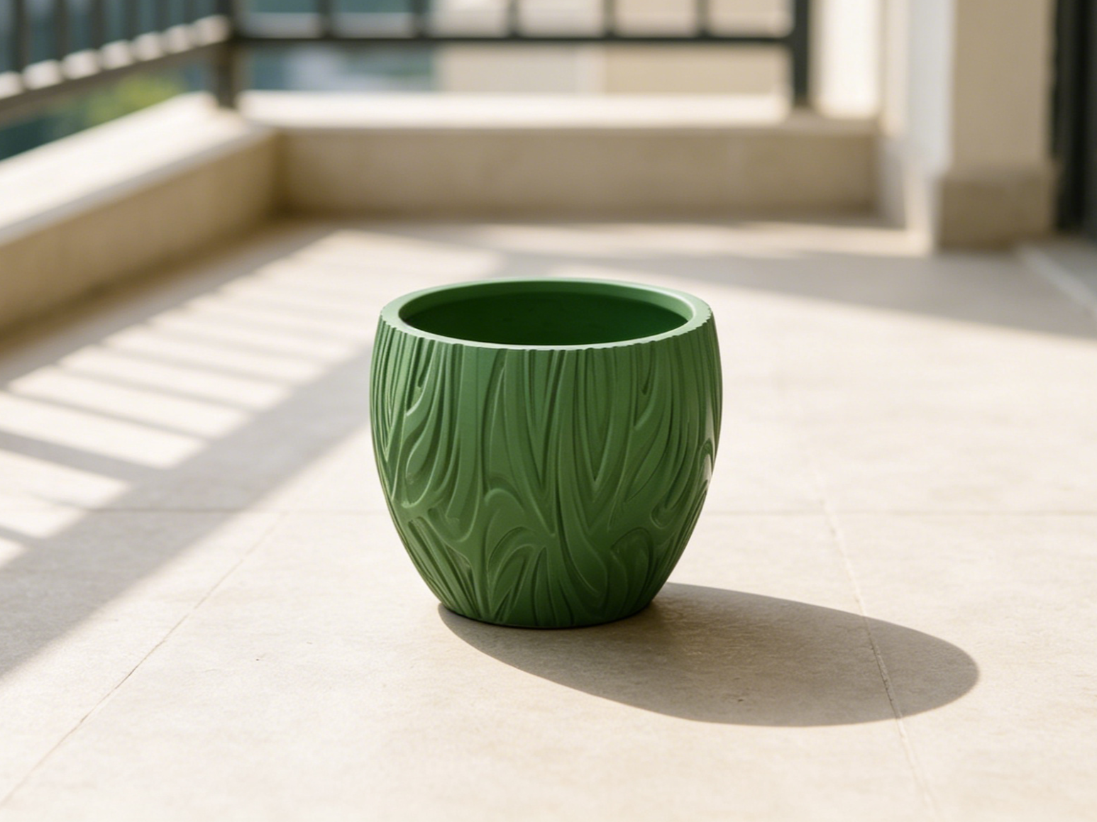 Miniatura 5 do modelo 3D 圆形小花盆二(Small round flowerpot 2)