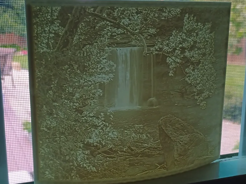Cumberland Falls KY Lithopane