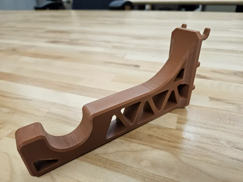 Center Peg Board Filament Spool Holder