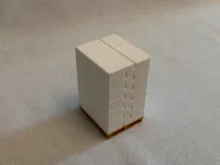 0.2mm layer, 2 walls, 0% infill