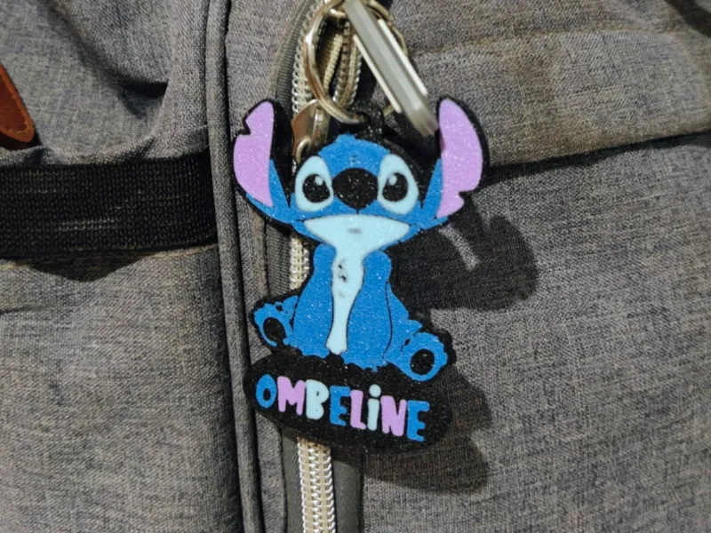 Porte clé Stitch personnalisable