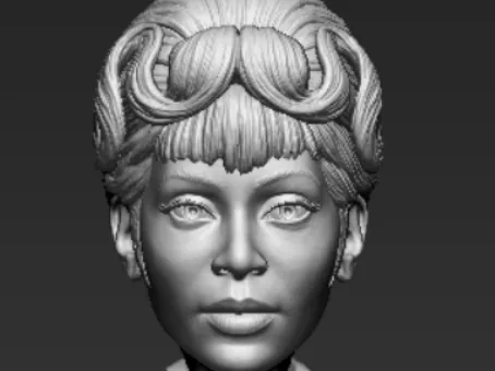 Nyota Uhura caricature statue