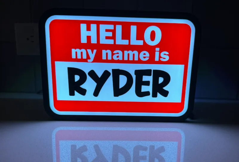 Ryder Light Box