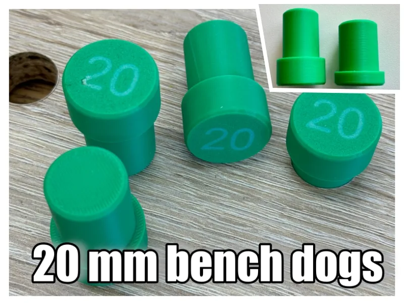 bench dog 20 mm / Anlagebolzen 20 mm