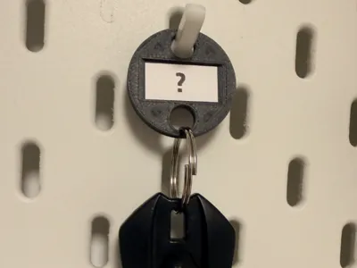 Key Tag for Thermal Labels (30 mm)