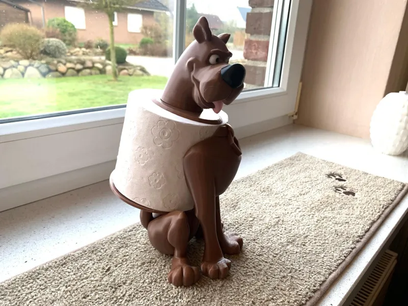 Scooby Doo toilet paper holder