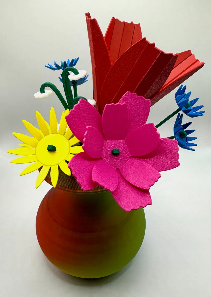 Mailable Flat Flower Bouquet! Mail your love!