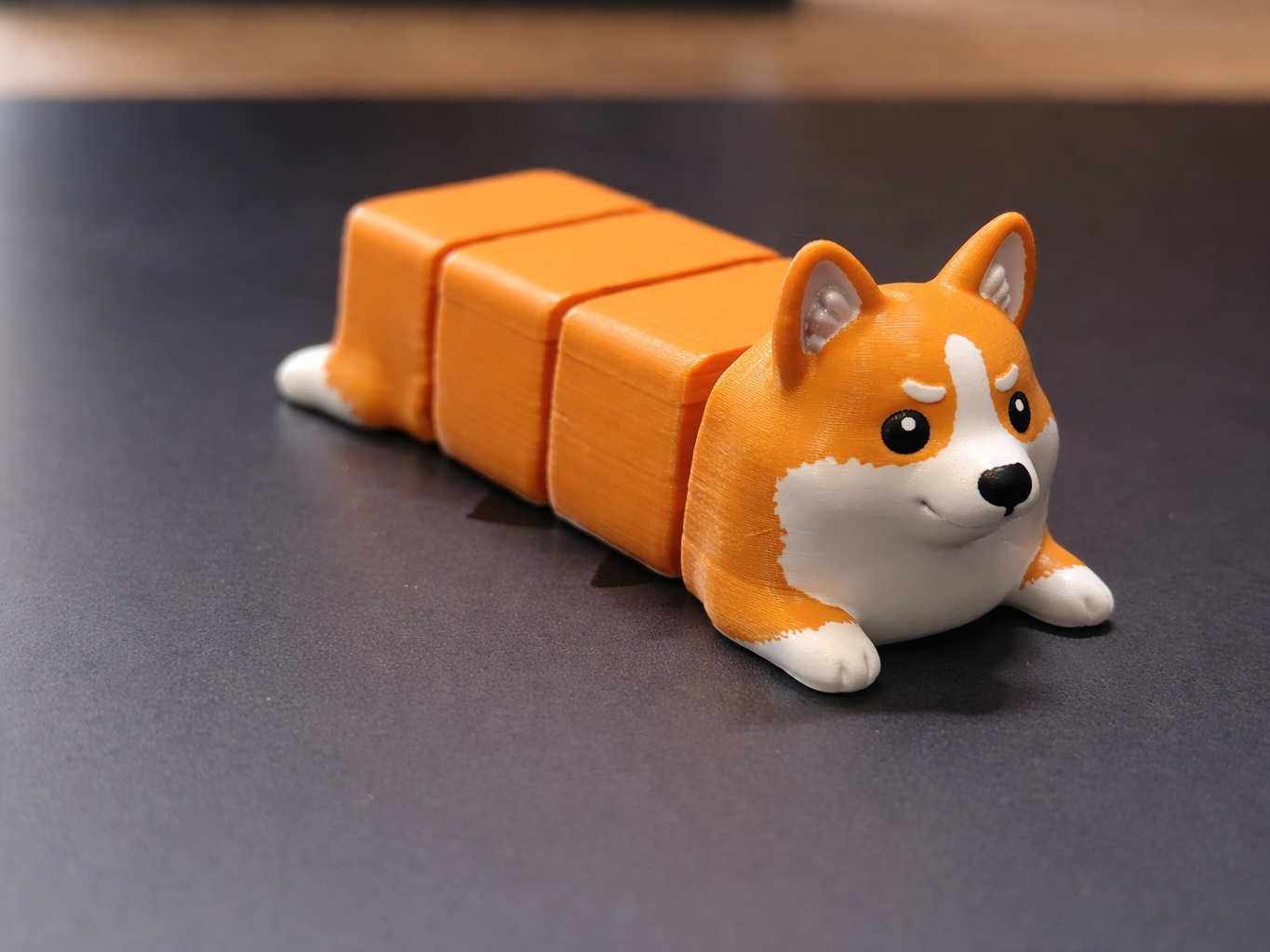 Miniatura 1 do modelo 3D Flexi Corgi