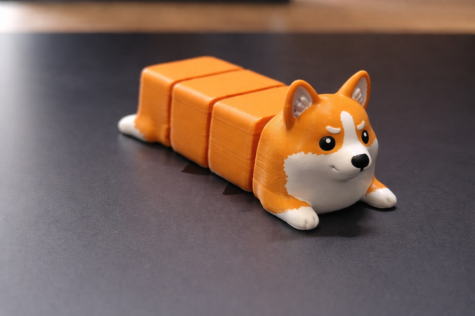 Miniatura 3 do modelo 3D Flexi Corgi