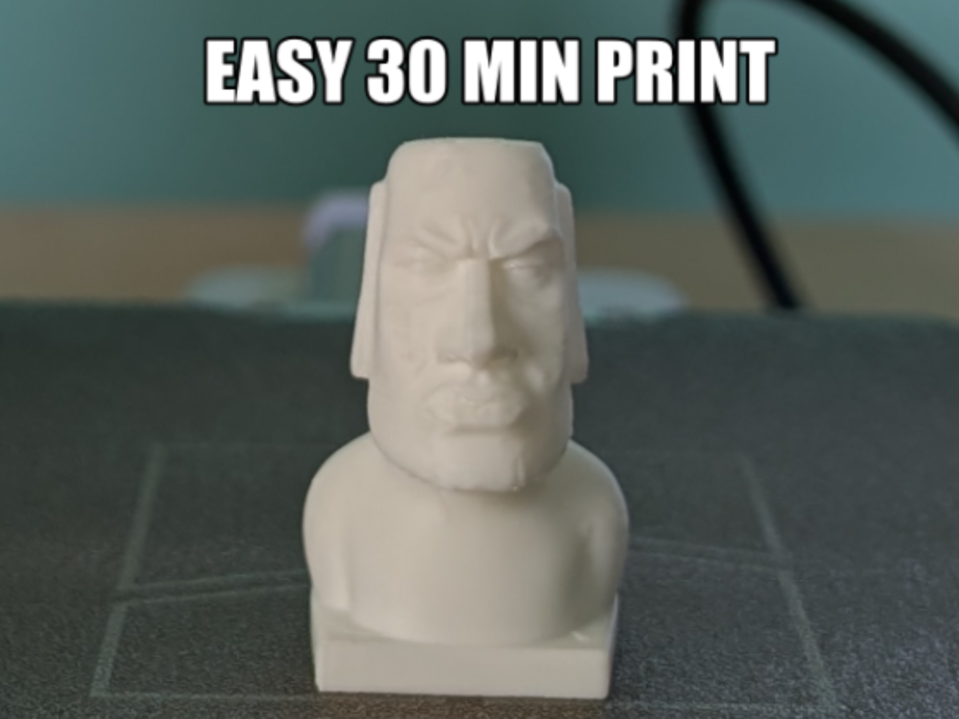 Moai Sigma Rizz - 30min Print
