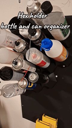 Can and bottle organizer modular and customizable