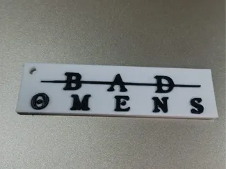 LLavero de Bad Omens