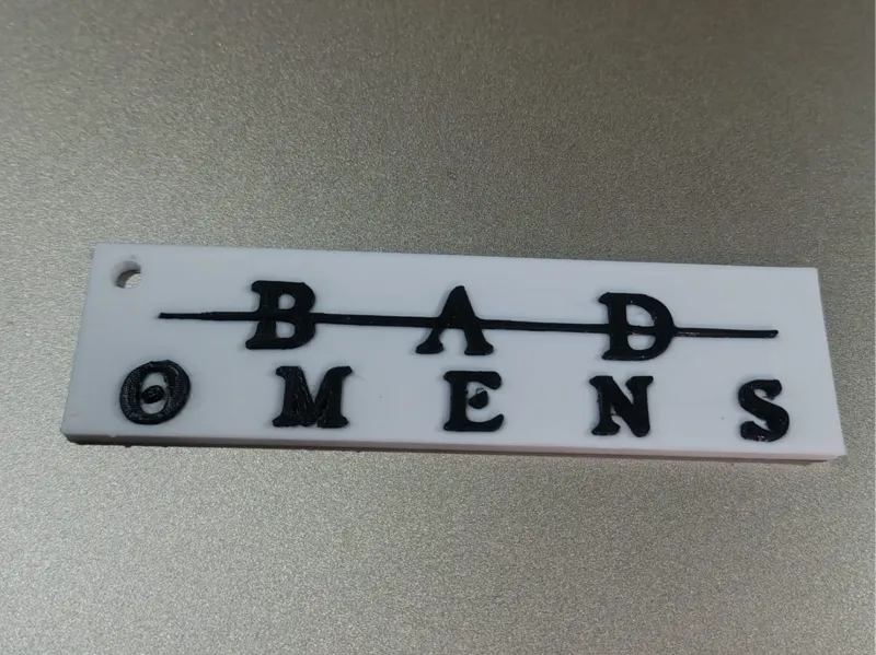 LLavero de Bad Omens