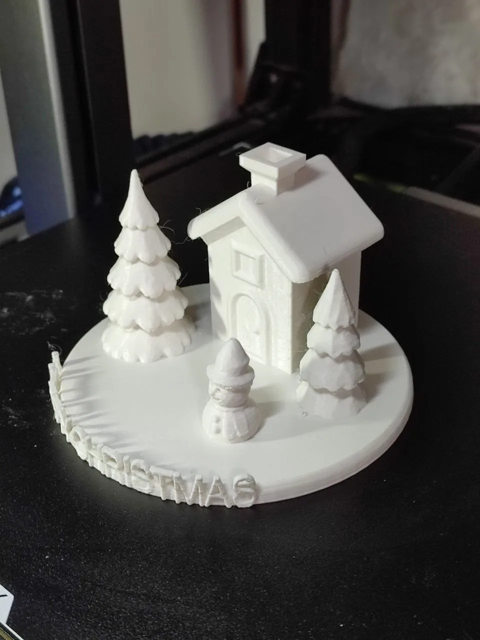 Winter Christmas Village - Free 3D Print Model - MakerWorld