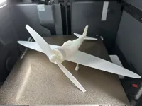 Avion à hélice propulsé par élastique — photo 3