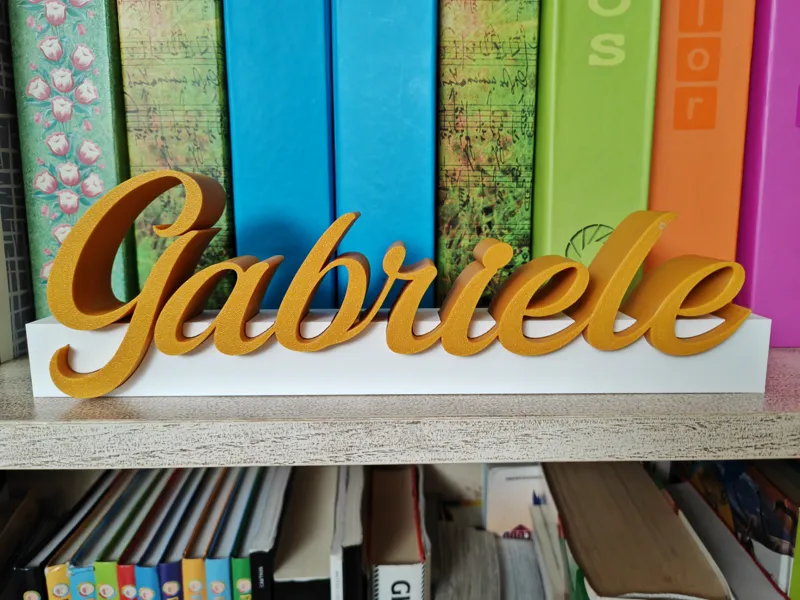 NOME GABRIELE CON BASETTA DA APPOGGIO NO AMS