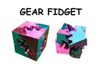 Cube fidget à engrenages — photo 2