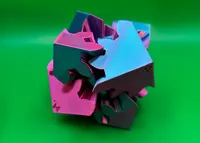 Cube fidget à engrenages — photo 3