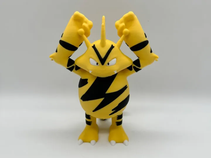 Electabuzz Pattern Electabuzz Multicolor - Free 3D Print Model - MakerWorld