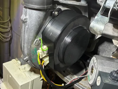 Buderus Logamax GB112 Burner Fan Cover