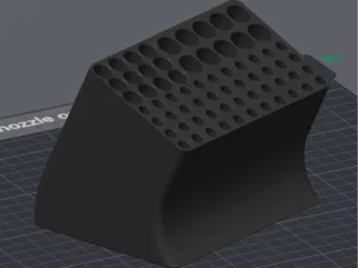 Leather tooling stand.