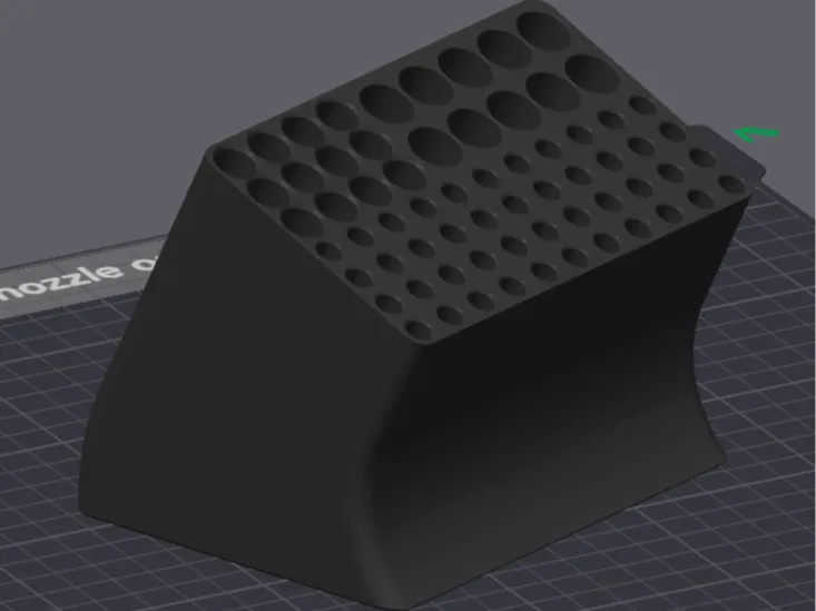 Leather tooling stand.