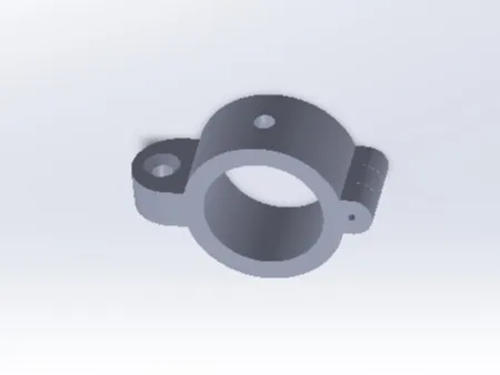 Support Guidon 29mm avec rondelle de 21mm a 27mm