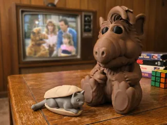 Baby ALF Gordon Shumway & The Lucky Cat Sandwich