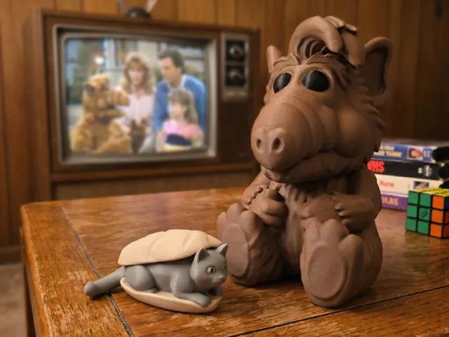 Baby ALF Gordon Shumway & The Lucky Cat Sandwich