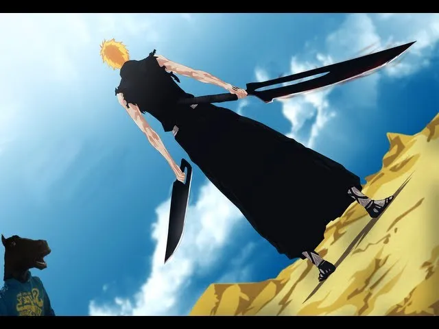 Ichigo Bankai Doppel Schwerter